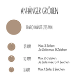 Gravur Armband 925er Silber 1-4 Anhänger personalisiert