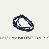 Dünnes 1 mm Nylonband Armband