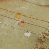 Gravur Armband 925er Silber Herz Anhänger personalisiert