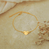 Gravur Armband 925er Silber Herz personalisiert