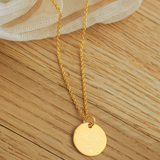 Gravur Kette personalisierbar 925er Silber Geburtsblumenstrauß Geburtsstein runder Anhänger