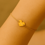 Gravur Armband 925er Silber personalisiert Herz 10x12 mm