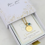 Geburtsblumen Kette