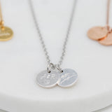 Gravur Kette personalisierbar Edelstahl kleine Anhänger