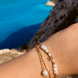 Pearl Initial Armband