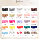 Name Initial Armband Heishi Perlen 6 mm personalisiert